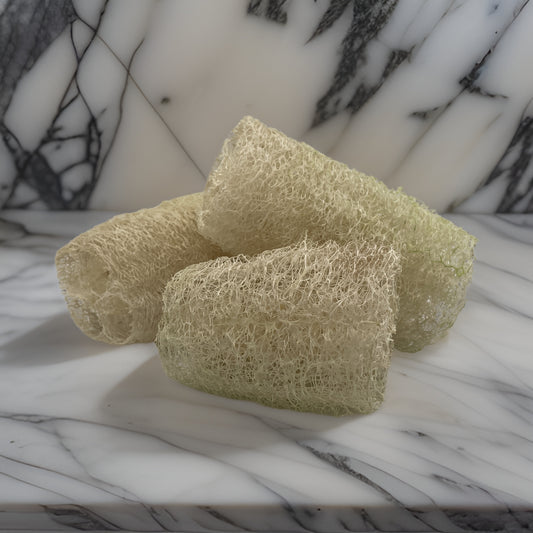 Quia Farms Premium Natural Loofa - One (1) Sponge