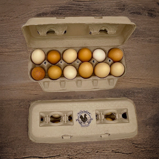 Quia Farms Signature Series: 12 Premium Chicken Eggs